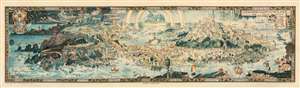 1918 Bernard Sleigh 'Anciente Mappe of Fairlyand'