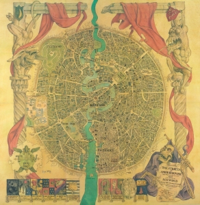 1993 Briggs / Player City Plan of Ankh-Morpork, Discworld