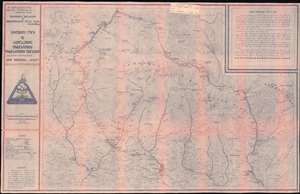 1983 Trekking Map of he Annapurna Sanctuary and Kali Gandaki in Nepal