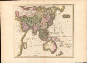 1814 Thomson Map of Asia and Australia