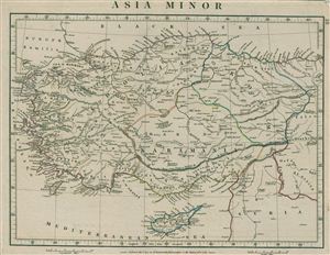 1828 Arrowsmith Map of Turkey and Asia Minor