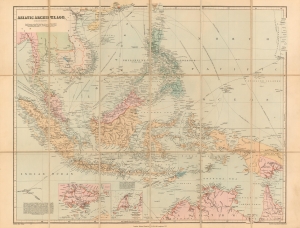 1906 Stanford Issue of John Arrowsmith's Map of Southeast Asia and the East Indies