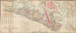 1934 Dolph and Stewart City Plan or Map of Atlantic City, New Jersey