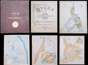 1900 Algué Atlas of the Philippine Islands (Philippines)