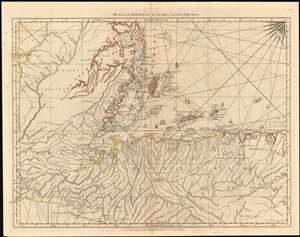 1775  Jefferys Map of Early British Settlement in Central America