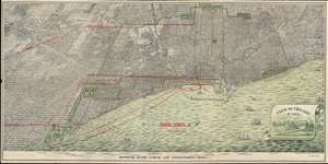 1892 Roy View and Map of the Chicago World's Fair Columbian Exposition