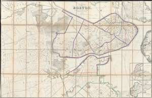 1868 Crafts City Plan or Map of Boston, Massachusetts