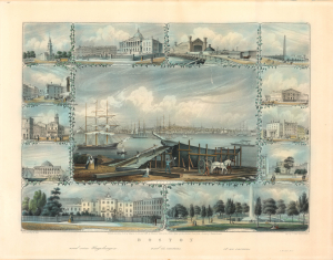 1855 Goth / Poppel Views of Boston, Massachusetts