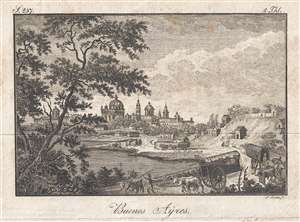 1820 Berka View of Buenos Aires, Argentina