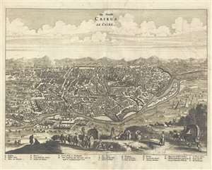 1686 Dapper View of Cairo, Egypt