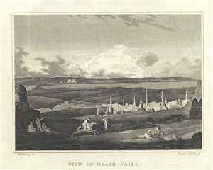 1828 Craig View of Cairo, Egypt