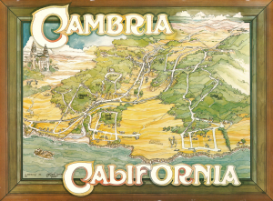 1983 Einung / French Pictorial View of Cambria, California