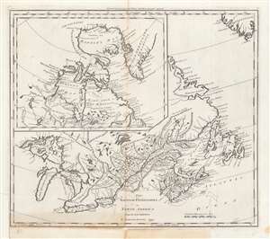 1794 Carey / Lewis Map of Canada