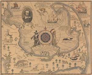 1926 Coulton Waugh Pictorial Map of Cape Cod