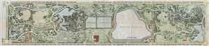 1885 Vaux and Olmsted Map of Central Park, New York City (largest map of Central Park)