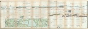 1868 Knapp Map of Central Park and the Upper West Side, New York City