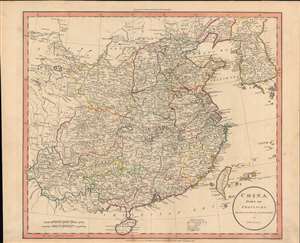 1811 Russell Map of China