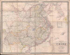 1841 Wyld Map of China (First Opium War)
