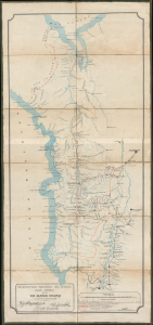1924 White Map of Chocó Department, Colombia
