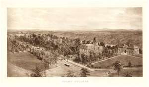 1909 Richard Rummel Sepia View of Colby College