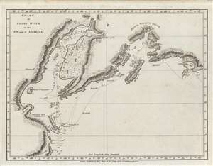 1785 Hogg Chart of Cook Inlet and Prince William Sound, Alaska