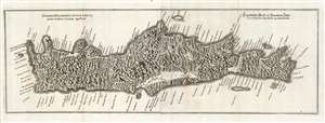 1652 Caspar Merian Map of Crete