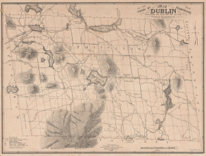 1906 Fisk / Wadsworth Map of Dublin, New Hampshire