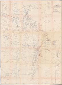 1963 / 1981 Aramco Map of Eastern Arabia, Onshore and Offshore Oil Fields
