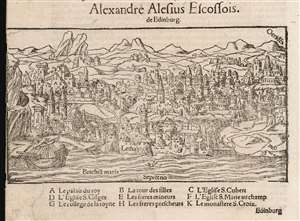1568 Münster View of Edinburgh, Scotland
