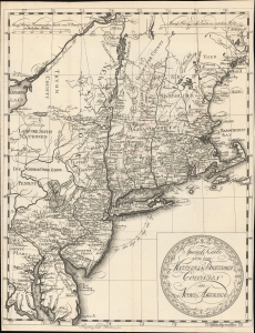 1778 Pingeling / Leiste German Map of the United States of America, Revolutionary War