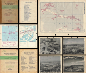 1945 USAAF Florida, Caribbean Aeronautical Charts and Aerial Photographs, World War II