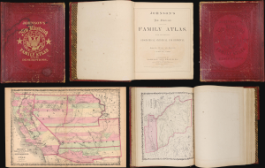 1860 First Edition of of Johnson's New Illustrated Family Atlas (Richmond imprint)