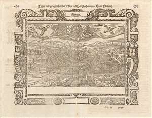 1614 Munster View of Florence, Italy