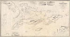 1848 Purdy / Laurie Blueback Nautical Chart of Florida, Bahamas, West Indies