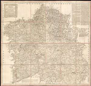 1784 Lopez Map of the Kingdom of Galicia