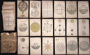 1806 Paris Geography and Astronomy Card Game (42 Cards)