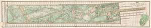 1903 Britton Map of Golden Gate Park, San Francisco