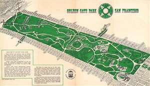 1965 Rosemary West View of Golden Gate Park, San Francisco