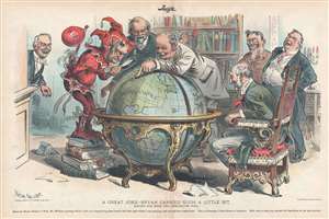 1899 Gillam Political Cartoon Mocking Populist and Free Silver Election Losses