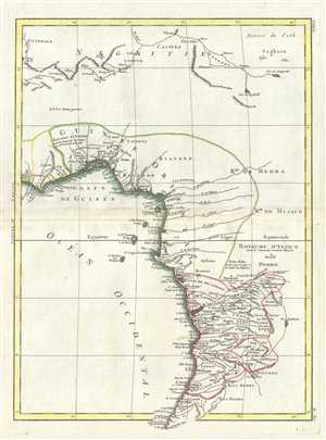 1778 Bonne Map of West Africa (Guinea, the Bight of Benin, Congo)