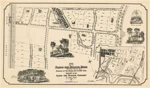 1909 Map of John Jay McKelvey's Along-the-Hudson Park in Spuyten Duyvil