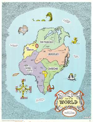 1969 Crabb and Shubb Humbead's Map of the World