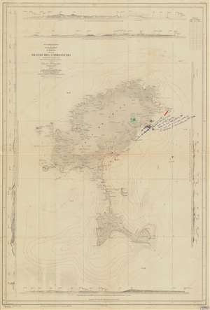 1957 Deposito Hidrografico Nautical Chart of Ibiza and Formentera Islands