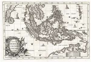 1703 Scherer Map of Southeast Asia and the East Indies