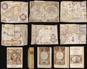 1638 Jan van Linschoten Itinerario in its full French Folio Edition