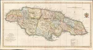 1794 Edwards Map of Jamaica