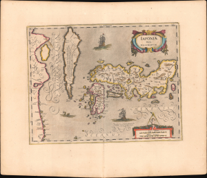 1636 Jansson / Teixeira Map of Japan w/ Insular Korea