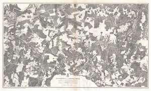 1867 Weyss Map of the Battlefied of Sailor's Creek during the U.S Civil War