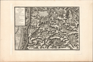 1783 Nicolas Gabriel Clerc Plan of the Kungur Ice Cave, Russia