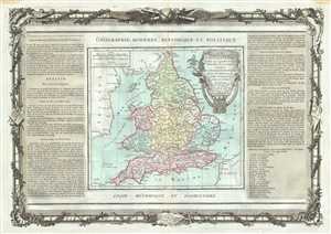 1786 Desnos and de la Tour Map of England and Wales